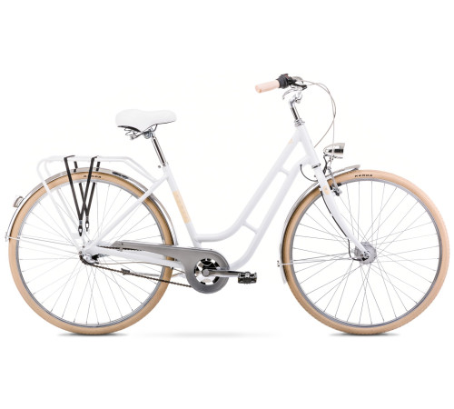 Velosipēds Romet Luiza Classic 2025 white-20" / L