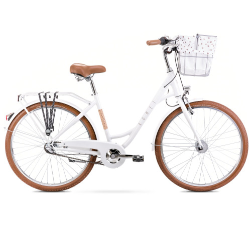 Bicycle Romet Pop Art Classic 26 2025 white-18" / M