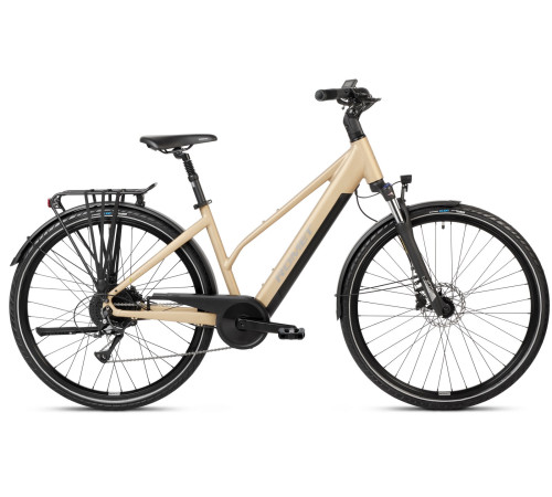 Elektriskais velosipēds Romet e-Gazela 1.0 504WH 2025 sand-17" / M