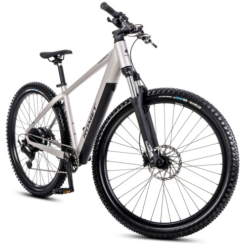 Elektriskais velosipēds Romet e-Rambler 2.0 504WH 2025 silver-graphite-20" / L