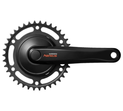 Priekšējie zobratu bloks Shimano Nexus FC-C6000 170mm 1-speed black-38T