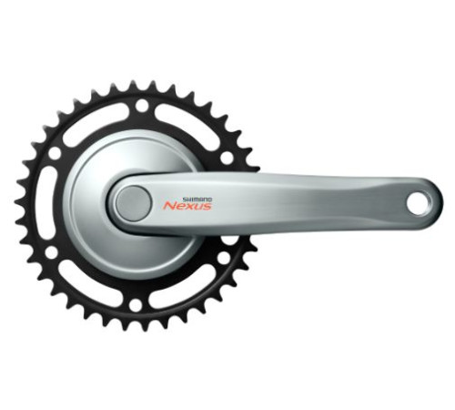 Priekšējie zobratu bloks Shimano Nexus FC-C6000 170mm 1-speed silver-38T