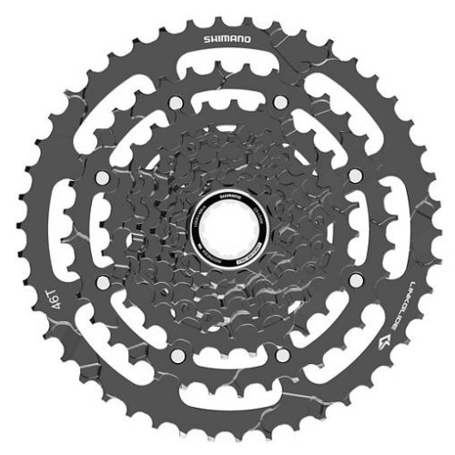 Cassette Shimano CUES CS-LG400 9-speed-11-46T