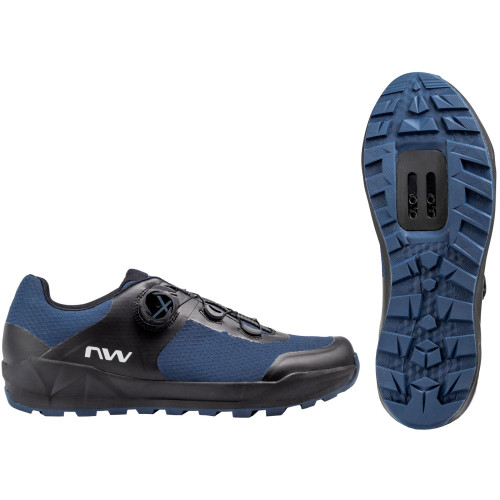 Cycling shoes Northwave Corsair 2 MTB AM deep blue-black-43