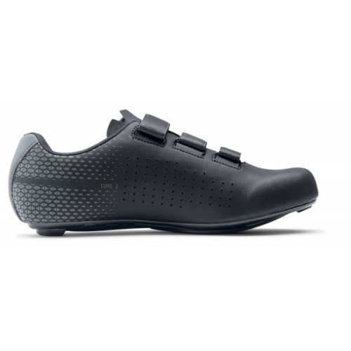 Cycling shoes Northwave Core 2 Wide black-silver-43½