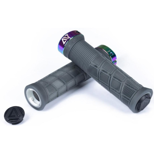 Grips ACID Disrupt Slim 30.5mm translucent black'n'oil slick