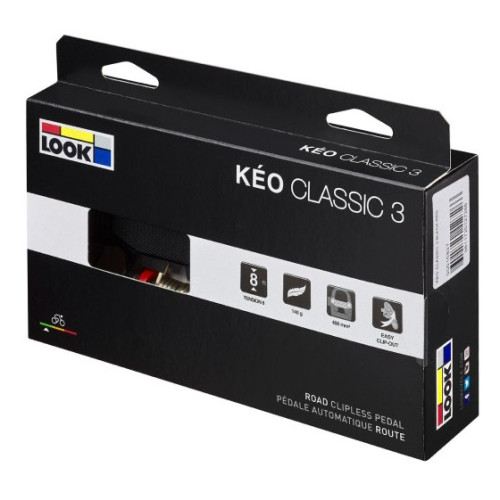 Pedāļi Look Keo Classic 3 black-red