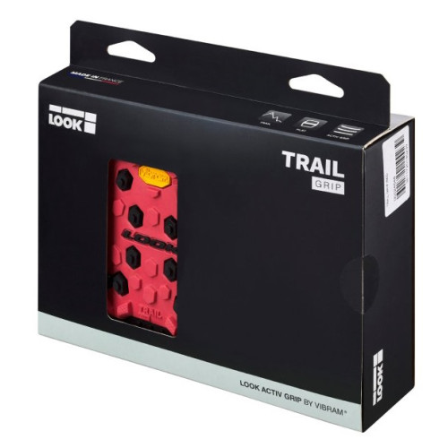 Pedāļi Look Trail Grip Red