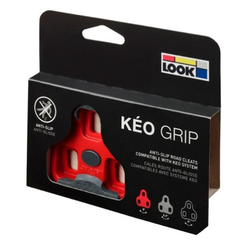 Cleats Look Keo Grip red