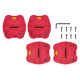 Pedāļu platformas Look City Grip red