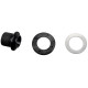 Crank arm fixing bolt SRAM DUB Self-extracting M18/M30 black