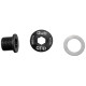 Crank arm fixing bolt SRAM DUB Self-extracting M18/M30 steel black