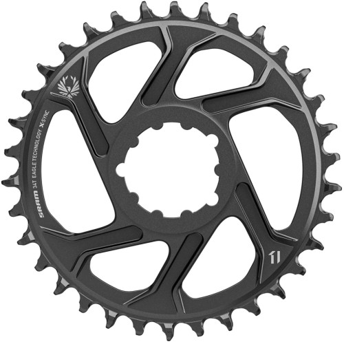 Chainring SRAM MTB Eagle X-Sync2 Direct Mount alu 11-speed 6mm offset 34T black