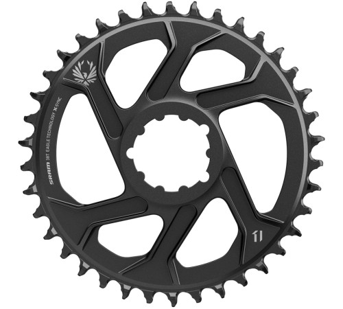 Chainring SRAM MTB Eagle X-Sync2 Direct Mount alu 11-speed 3mm offset 38T black