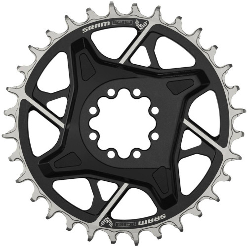 Chainring SRAM X0 Eagle T-Type D1 Direct Mount 3mm offset 32T black
