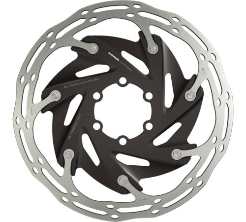 Bremžu disks SRAM Centerline XR Two-piece Rounded 140mm C-Lock