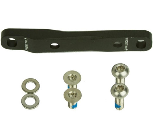Disku bremžu adapteris priekšējās SRAM Flat Mount 140mm/160mm with stainless steel bolts 0mm/20mm
