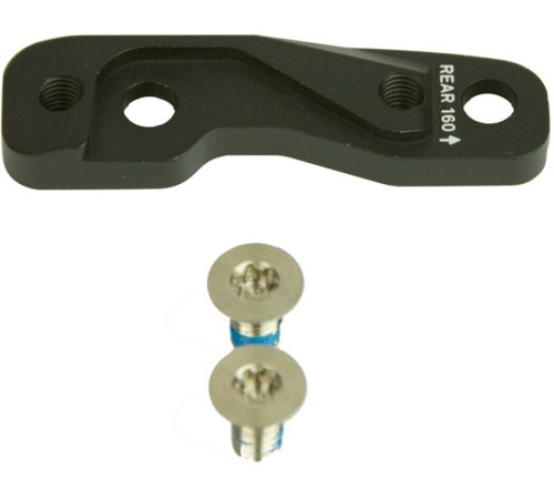 Disku bremžu adapteris aizmugurējās SRAM Flat Mount 160mm with stainless steel bolts /20mm