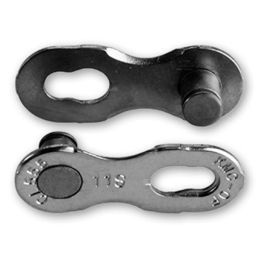 Chain connector KMC MissingLink 11NR EPT Silver (2 pcs.)