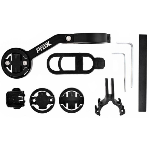 Turētājs ProX Eagle E1 for Garmin/Bryton/CatEye/GoPro devices Alu handlebar mount 35mm
