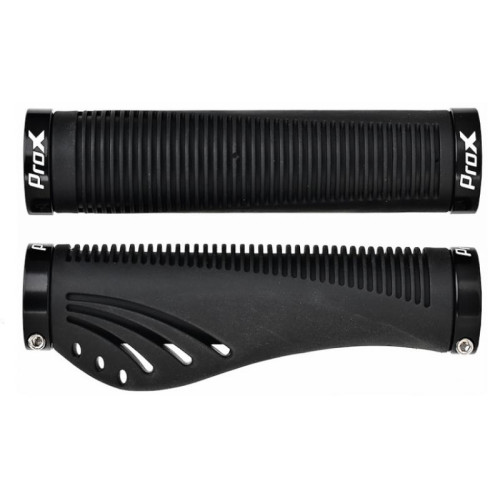 Stūres rokturi ProX GP-08C 135mm Ergo Lock-on black