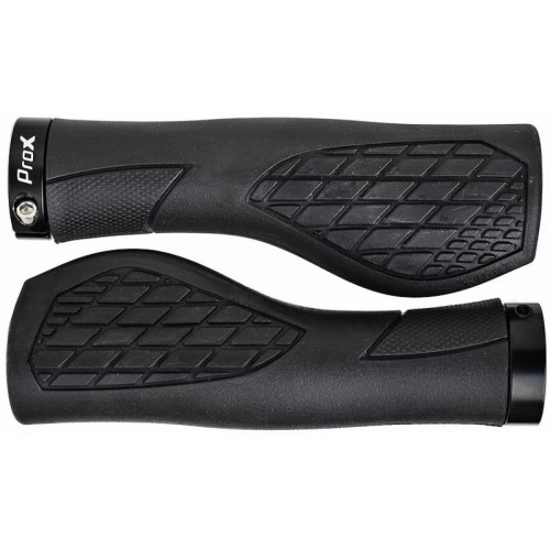 Stūres rokturi ProX GP-35 130mm Ergo Lock-on black
