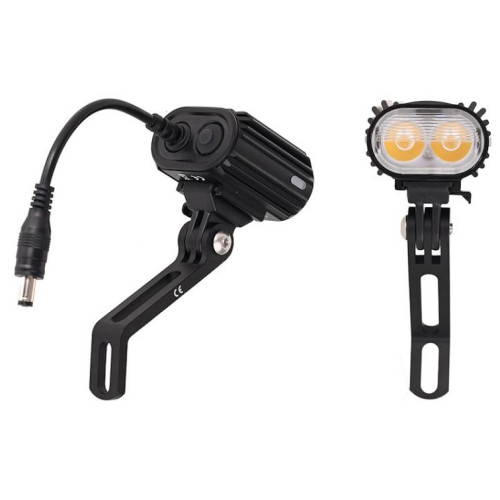 Priekšējais lukturis ProX Aster II Power 2xCREE 1600Lm E-bike DC 5-15V