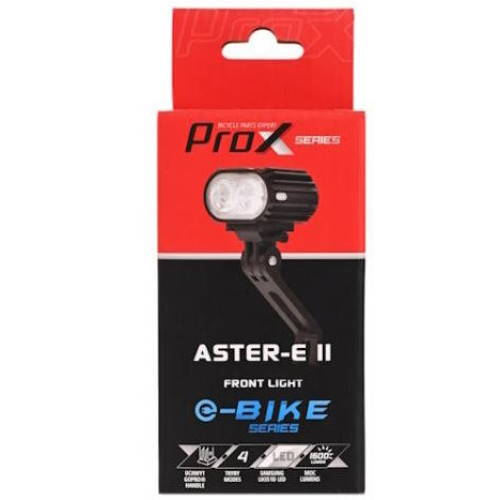 Priekšējais lukturis ProX Aster II Power 2xCREE 1600Lm E-bike DC 5-15V