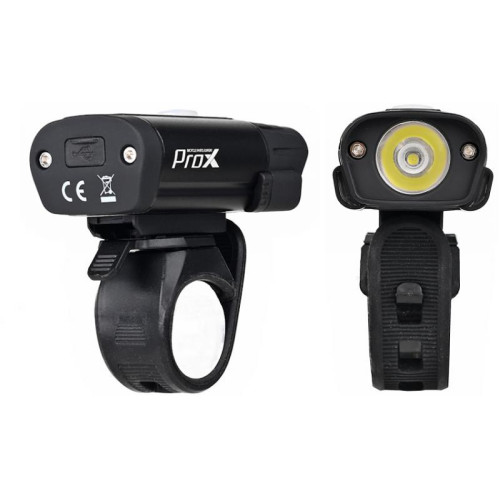 Priekšējais lukturis ProX Hydra II TG3 LED + 2xSMD 400Lm USB