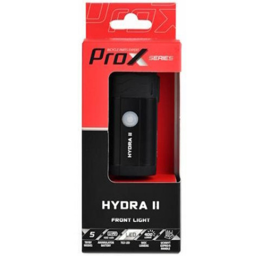 Priekšējais lukturis ProX Hydra II TG3 LED + 2xSMD 400Lm USB
