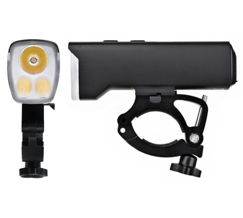 Front lamp ProX Kastor III Powerbank 3xCREE XP-G3 1500Lm USB