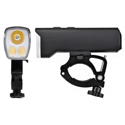 Priekšējais lukturis ProX Kastor III Powerbank 3xCREE XP-G3 1500Lm USB