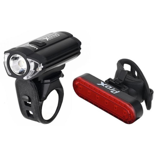 Apgaismojums komplekt ProX Lupus II CREE XP-G2 300Lm + 10Lm USB