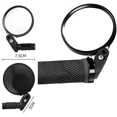 Mirror ProX Vision MR-71 in handlebar round adjustable