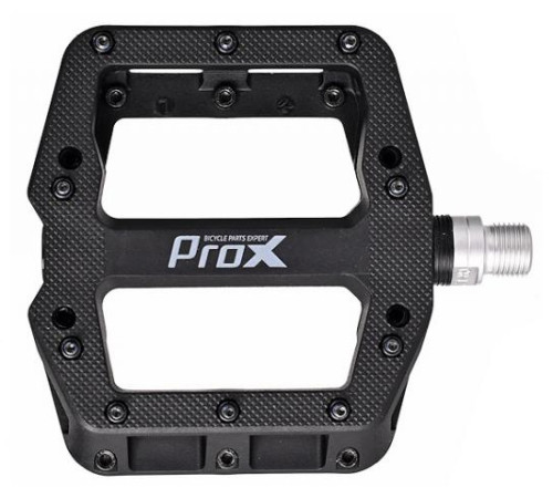 Pedals ProX Base Pro 26 plastic Pins axle Cr-Mo black