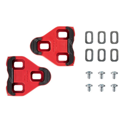 Cleats Look Delta Fitness grip red