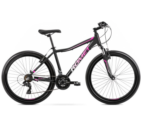 Velosipēds Romet Jolene 6.0 2025 black-pink-19" / L