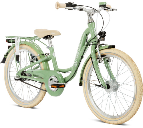 Velosipēds PUKY Skyride 20-3 Classic Alu retro green