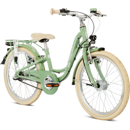 Velosipēds PUKY Skyride 20-3 Classic Alu retro green