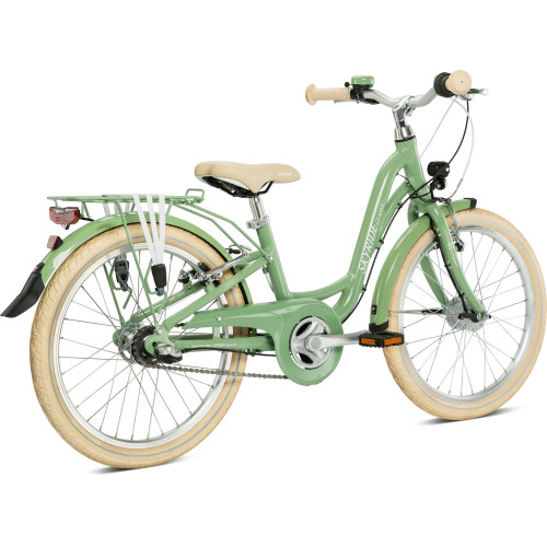 Velosipēds PUKY Skyride 20-3 Classic Alu retro green