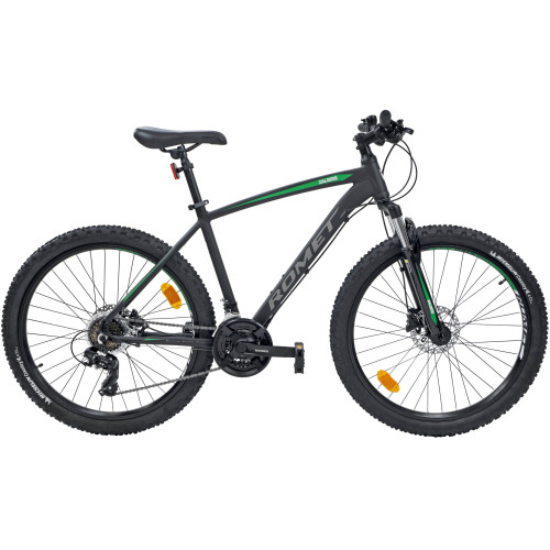 Bicycle Romet ŽALGIRIS R6 black-green-20" / XL