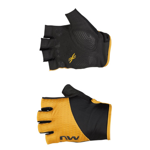 Gloves Northwave Fast Short ochre-black-M