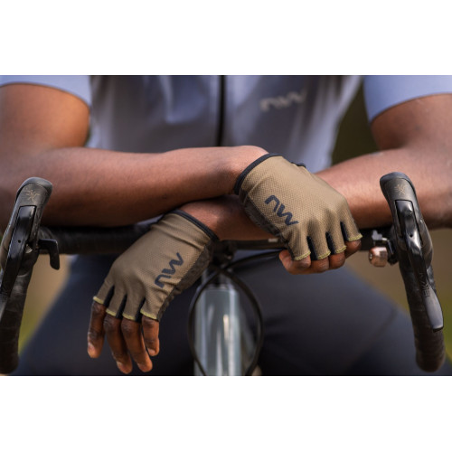 Gloves Northwave Active Short green forest-black-M