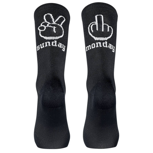 Socks Northwave Sunday Monday black-M (40/43)