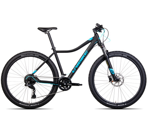 Bicycle Unibike Fusion Lady 29 2024 black-turquoise-19"
