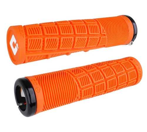 Grips ODI Reflex v2.1 MTB Lock-on 135mm White/Orange