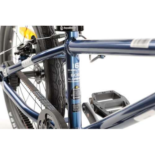 Bicycle Royal Baby BELT Lite 16" grey blue