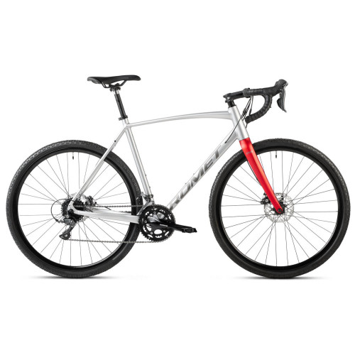 Bicycle Romet Aspre 1 2025 silver-red-54 cm / M