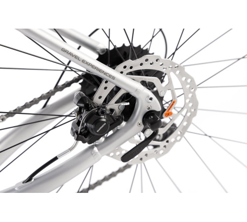 Velosipēds Romet Aspre 1 2025 silver-red-54 cm / M