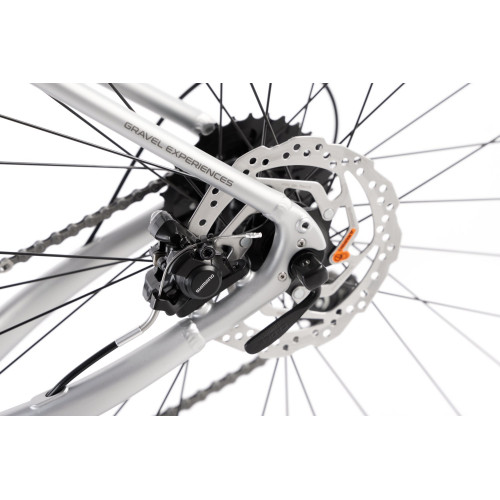 Bicycle Romet Aspre 1 2025 silver-red-56 cm / L